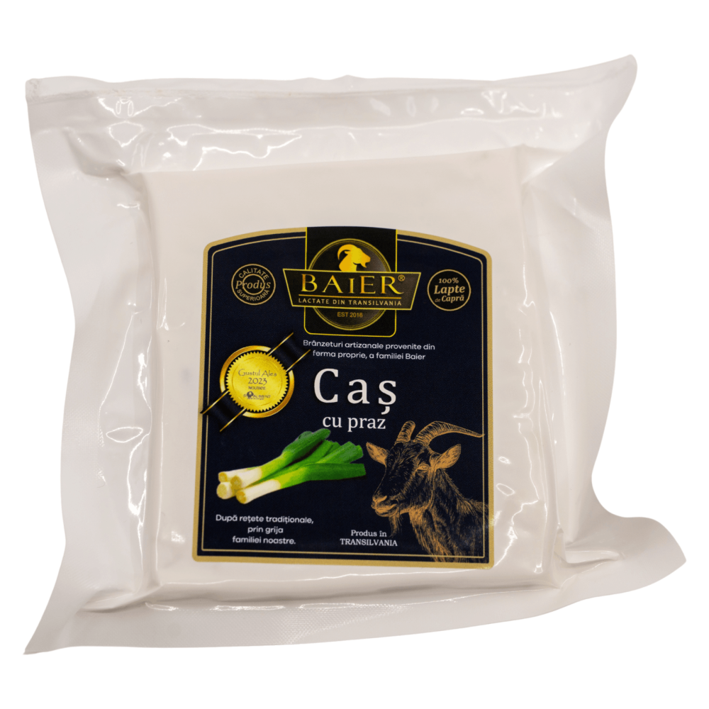 Caș de capră cu praz Baier Lactate, 200g - imagine 2