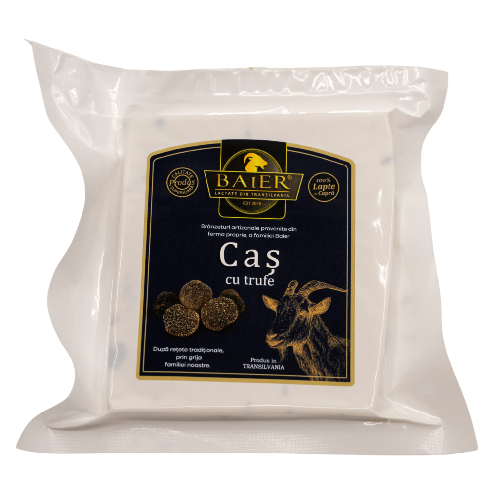 Caș de capră cu trufe Baier Lactate, 200g - imagine 2